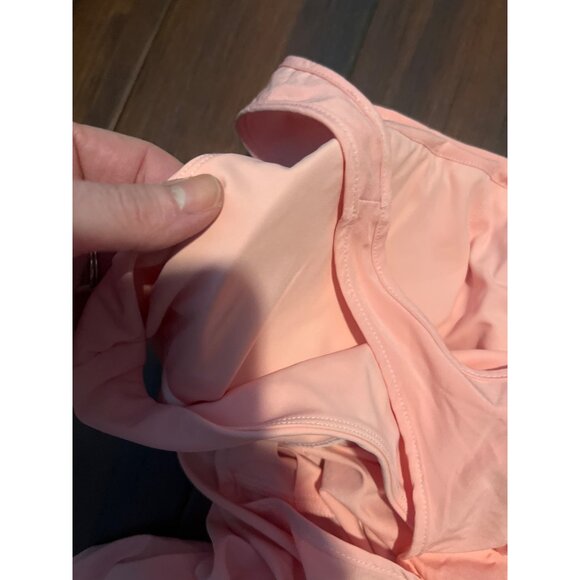 Halara Breezeful Racerback Side Pocket High Low Flowy Midi Quick Dry Dress L - Picture 9 of 9